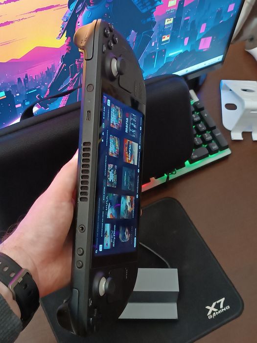 Ігрова консоль Steam Deck 512GB ÷ micro SD 512 +багато ігор+ДокСтанція