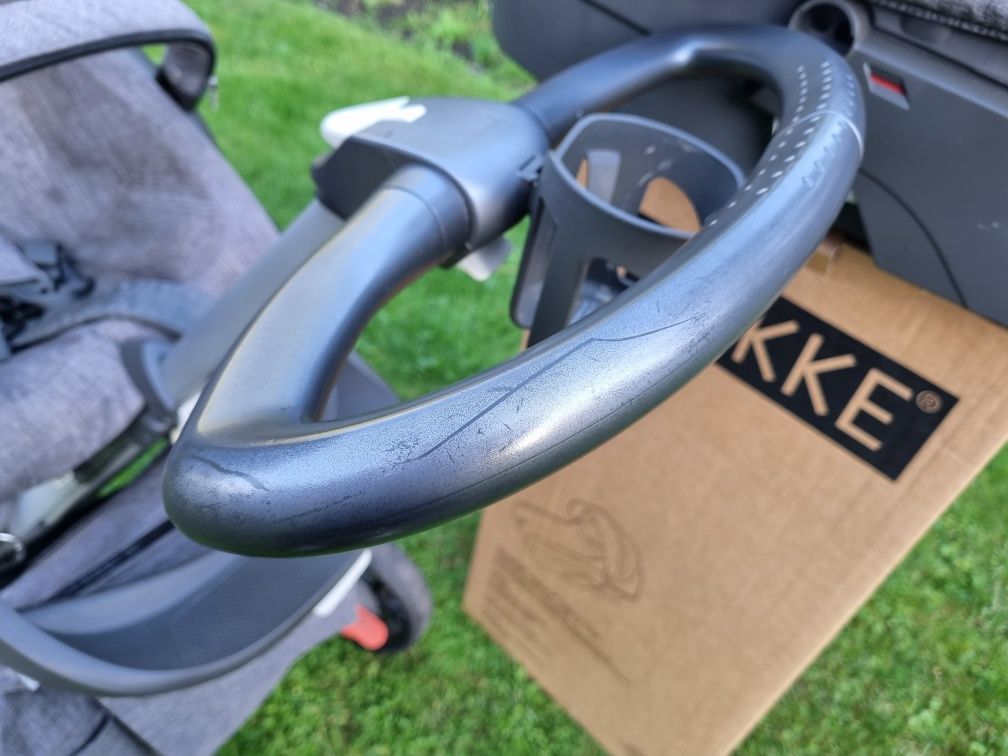 Wózek Stokke V5 Black Melange