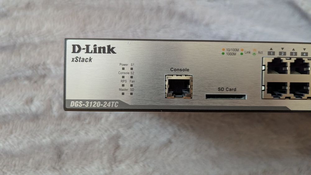 Комутатор D-Link DGS-3120-48TC, свіч