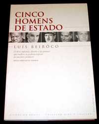 Livro Cinco Homens de Estado Luís Beirôco