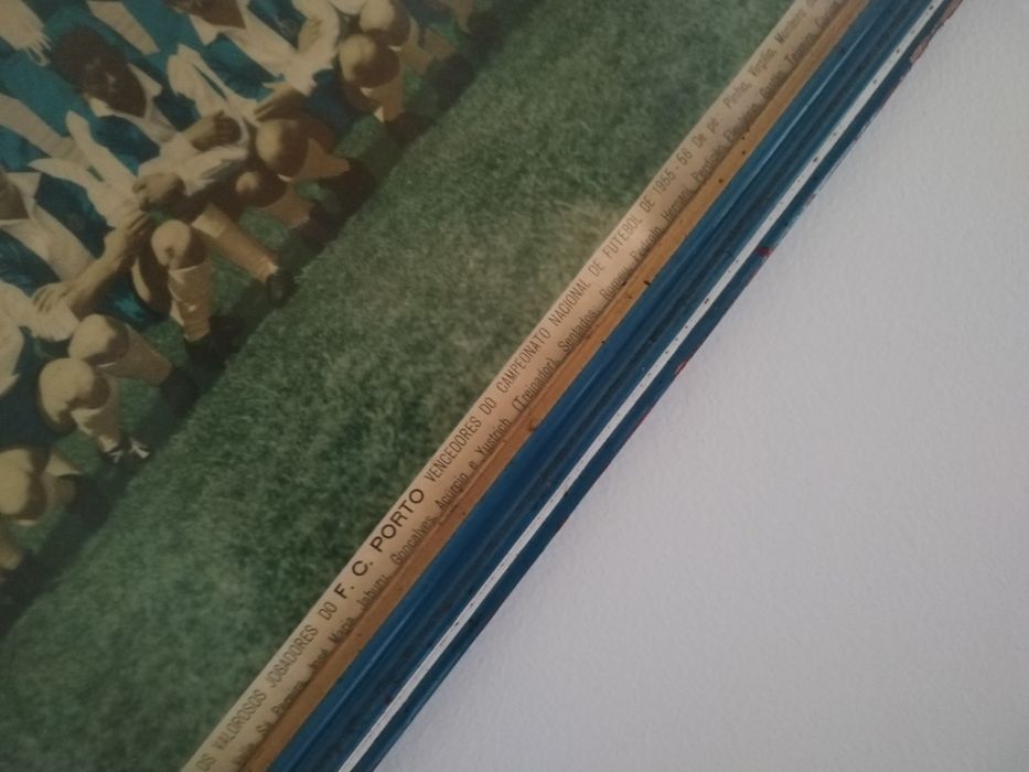 Quadros Porto - poster Campeão 1955-56 - estádio do dragão