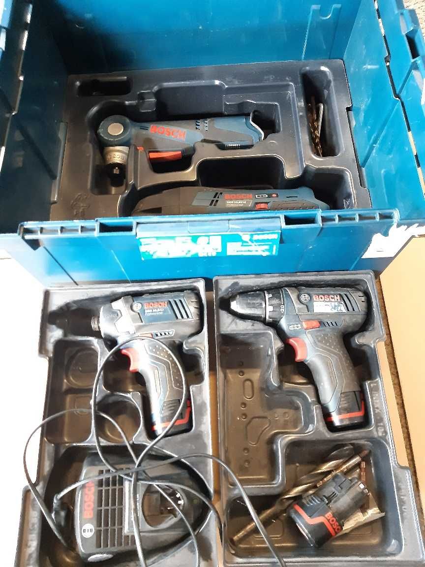 Bosch zestaw narzędzi z walizką /wielofunkcyjne, wiertarki, zakrętarka