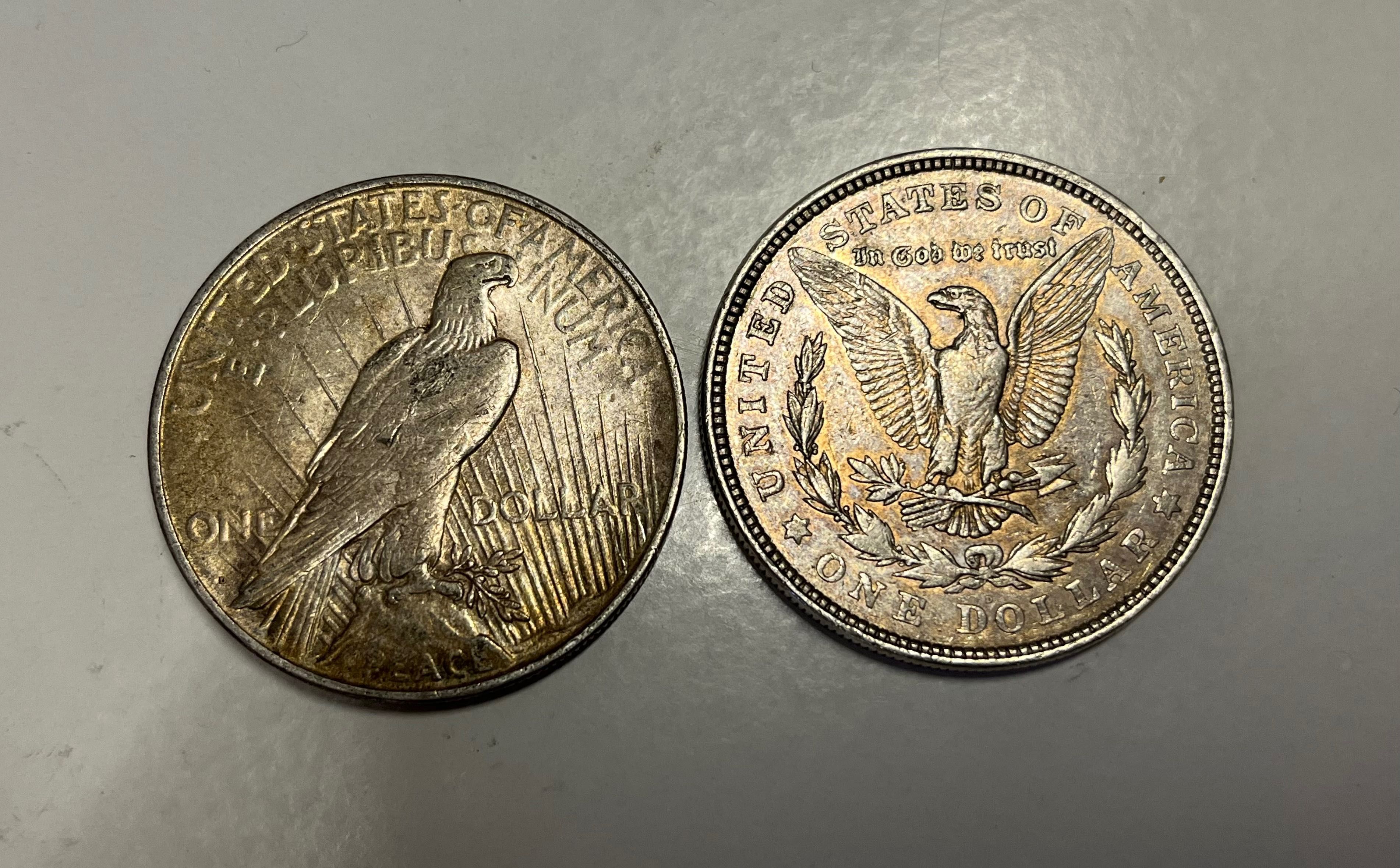 Monety srebrne USA 1 dolar