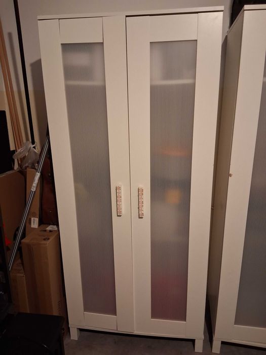 Roupeiro Ikea Aneboda - Branco