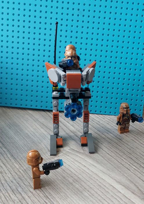 Конструктор Lego star wars набор 75089 клоны и шагоход лего стар варс