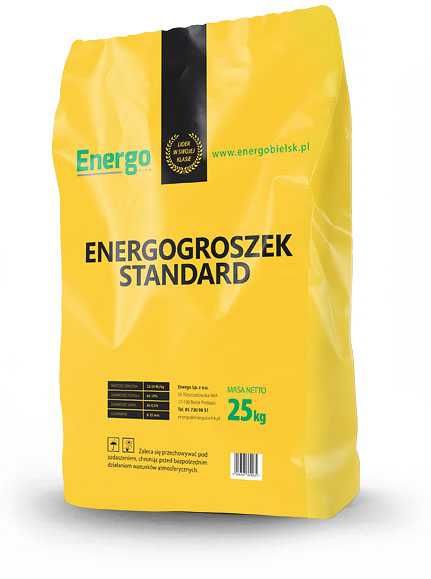 Węgiel ekogroszek standard Energo kaloryczność 22-23