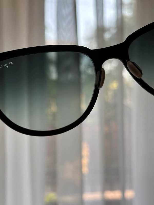 Tytanowe okulary  handmade Orgreen typu "kocie Oczy". Made in Japan