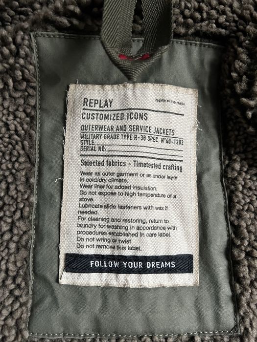 Replay, мужская парка (оригинал)