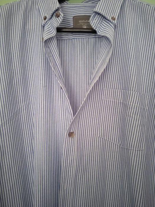Camisa nova MO, riscas, XXL