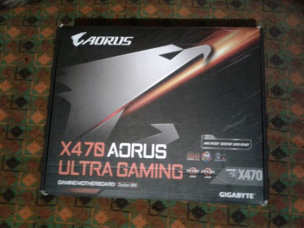 Материнская плата Gigabyte X470 Aorus Ultra Gaming(AM4)