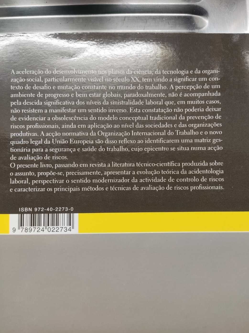 Livros Segurança Trabalho. Legislação. Riscos e casos práticos