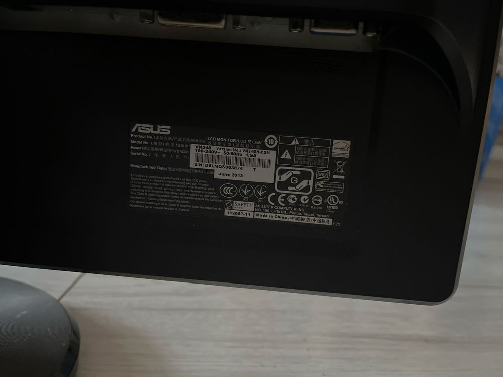 Monitor ASUS VK248