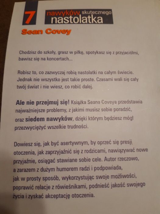 Książka edukacyjna dla nastolatków