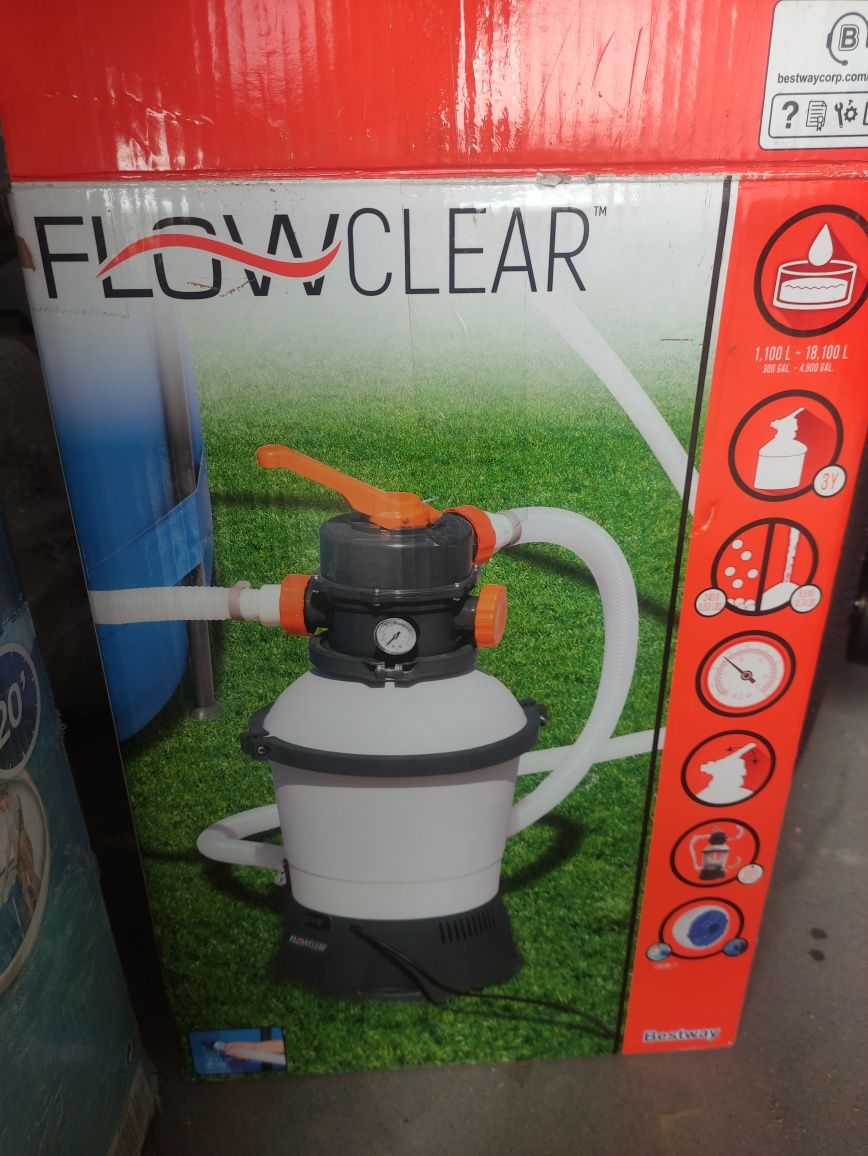 Pompa piaskowa do basenu Bestway Flowclear Plus Nowy Piasek