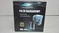 NOWY filtr kaskadowy 300l/h 10-60L + SKIMMER HBL-301 HBL-501 HBL-701