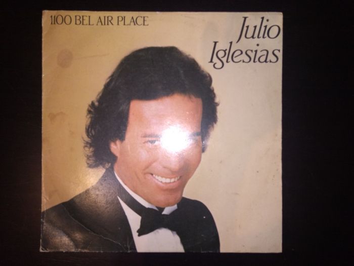 Disco Vinil LP, grande, Julio Iglesias de 1984