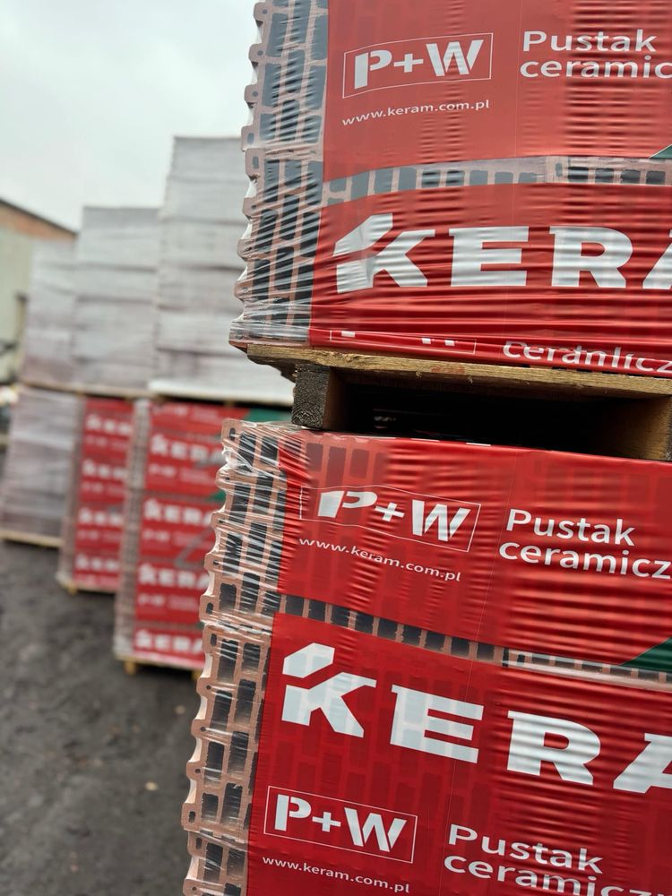Pustak ceramiczny Porotherm 25 P+W okazja transport max