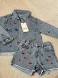 Костюм джинсовий шорти рубашка джинсовка Zara  gap H&M 104 4-5 років