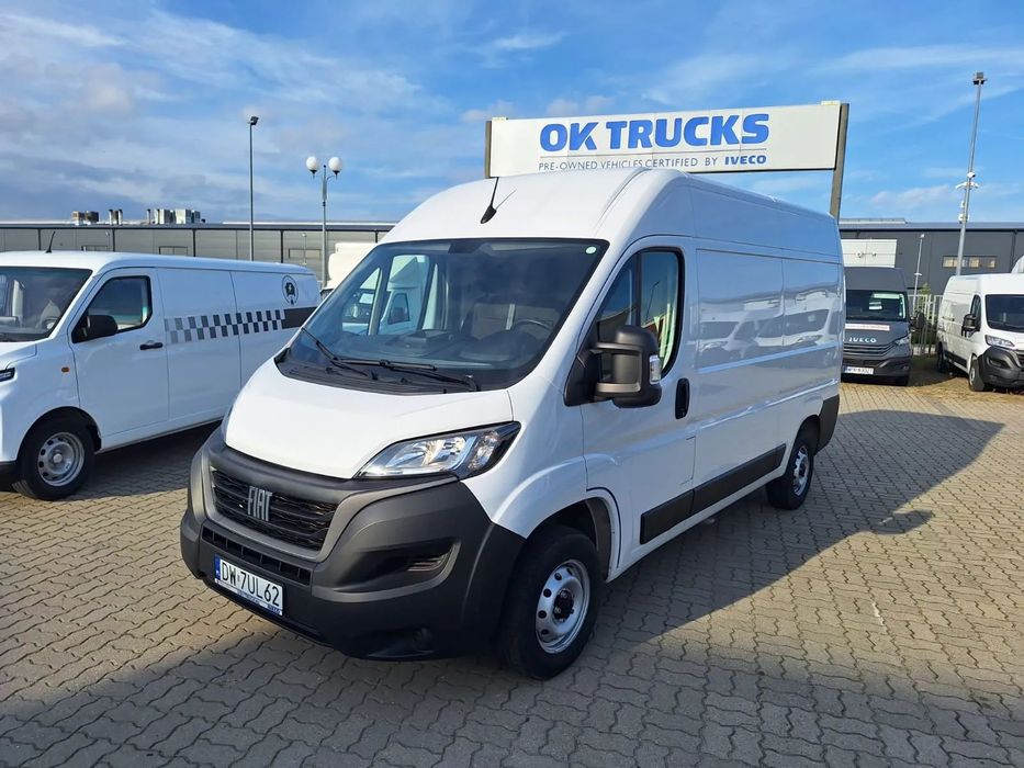 Fiat Ducato L2H2 krajowy - mały przebieg - super stan - 1 właściciel - ładowność 1345kg  mały przebieg / super stan / sklejka / czujniki / ASO