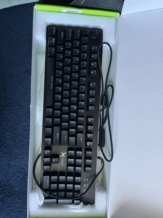 Klawiatura XNeo mechaniczna +myszka neo 8000 dpi