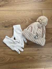 Elisa Cavaletti zestaw czapka rękawiczki kaszmir wełna alpaka