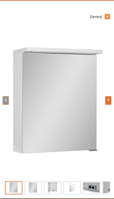 Astor Szafka lustrzana Eliza 50 cm