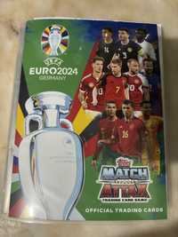 Coleção de cartas Euro 2024 match attax