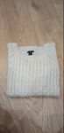 Kremowy sweter H&m