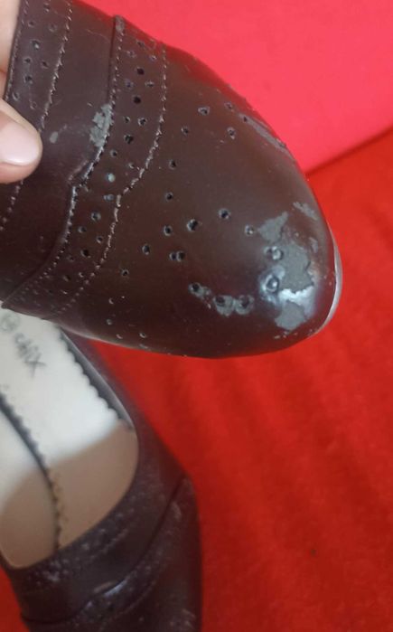 Czółenka damskie ciemno brązowe - oddam za darmo