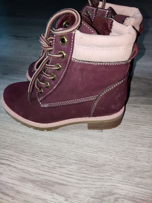 Buty Venice Nowe zimowe  Trapery   Trzewiki Kozaki dziewczęce 27