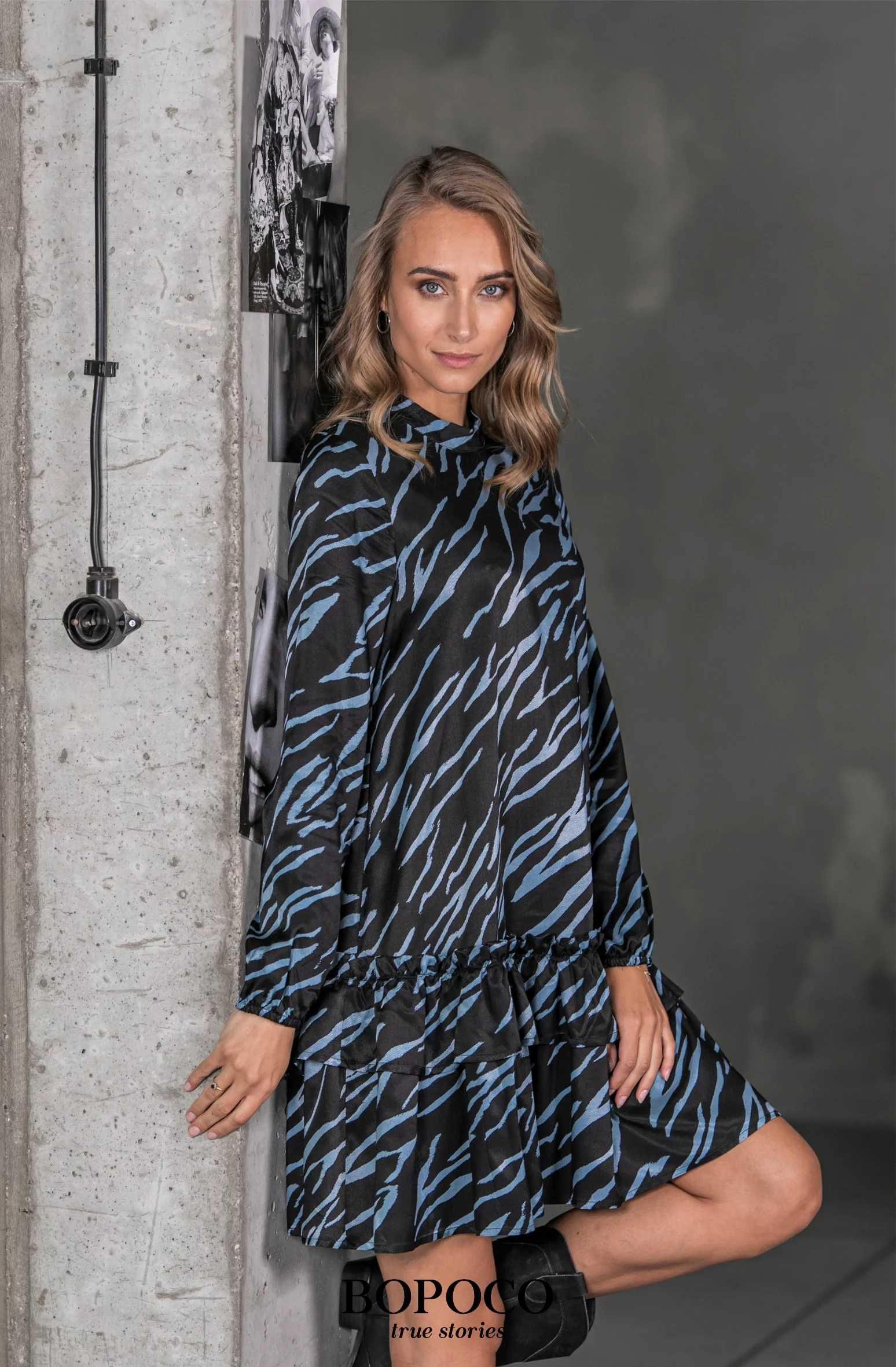 Sukienka Zebra BOPOCO
