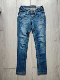 Damskie spodnie jeansowe LEE jeansy skinny rozm W 25 L 31 XS 34