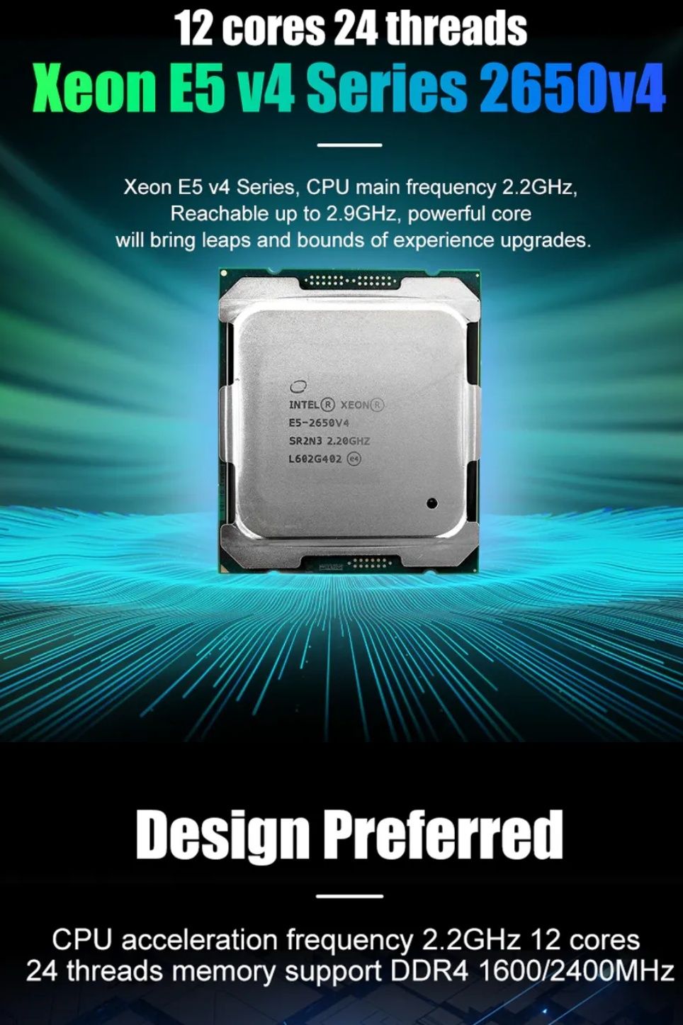 Xeon 2650v4, 2667v4,2690v4. lga 2011-3. x-99