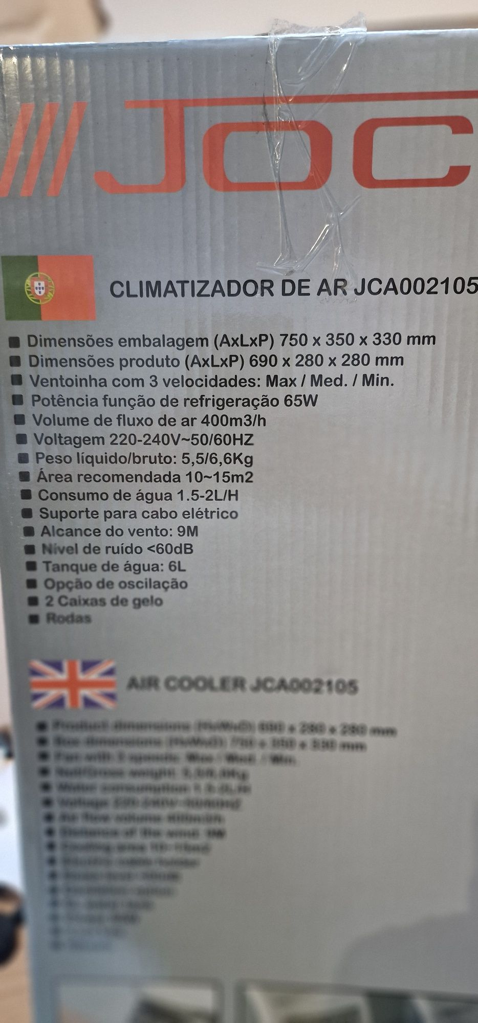 Jocel climatizador ar JCA002105