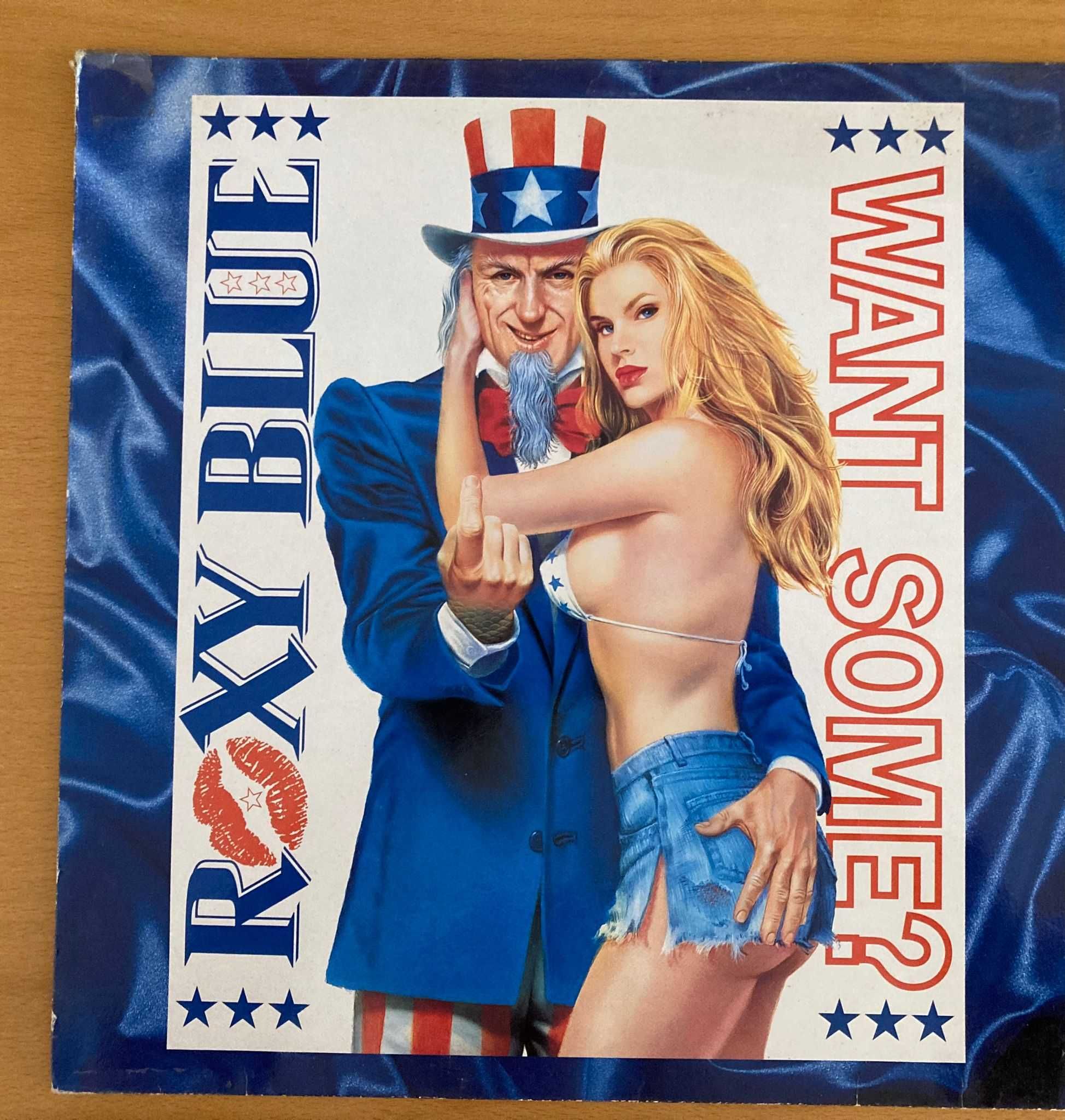 raro vinil: Roxy Blue "Want some?"