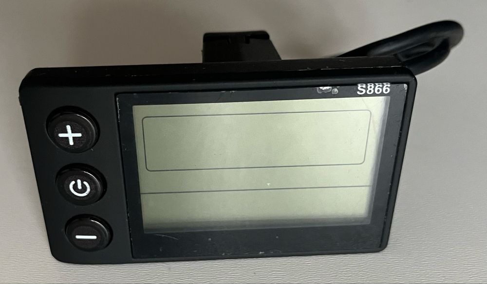 Wyświetlacz LCD S866 do roweru elektrycznego 24–48 V IP65