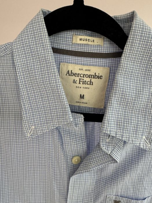 Męska koszula w kratkę Abercrombie