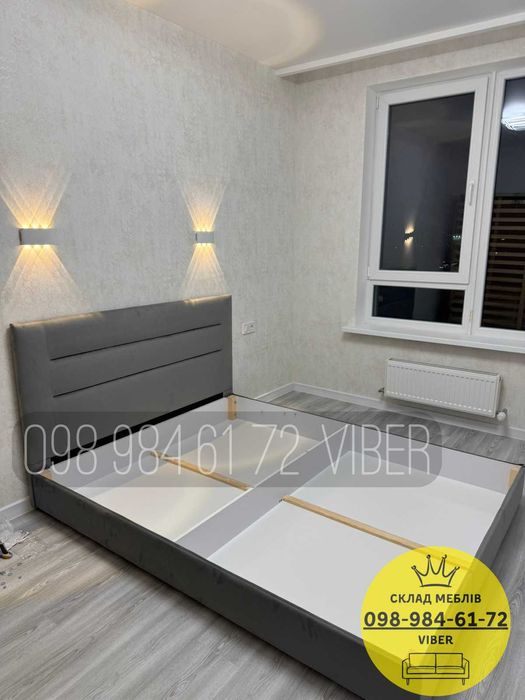 АКЦИЯ! Кровать 160х200 с МАТРАСОМ и механизмом в комплекте. Ліжко