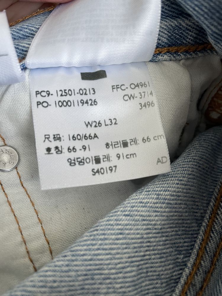 Джинсы Levi’s 501