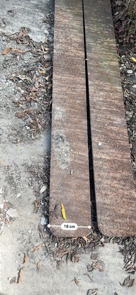 Widły do wózka  5 ton ,długość 160 cm ,szer 17 cm wys 85 cm