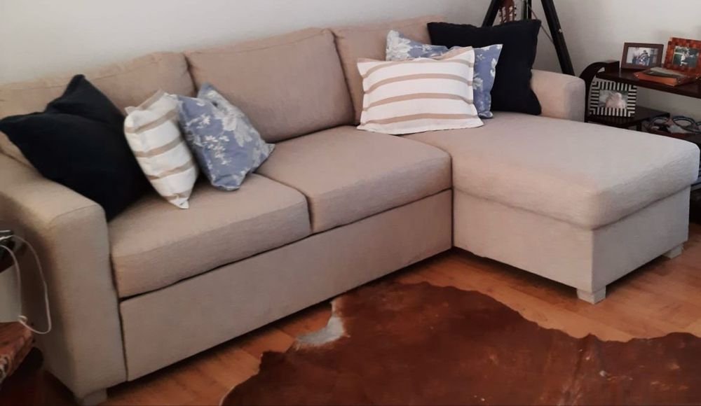 Sofa cama 2,55x1,60 ( medida da cama 1,60x2,00)