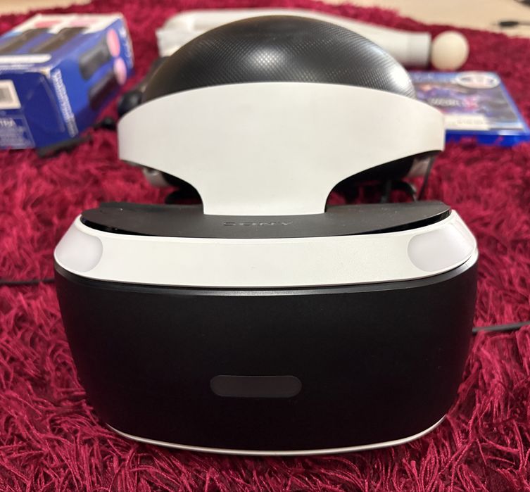 Playstation VR PS4 + jogos + comandos + câmara