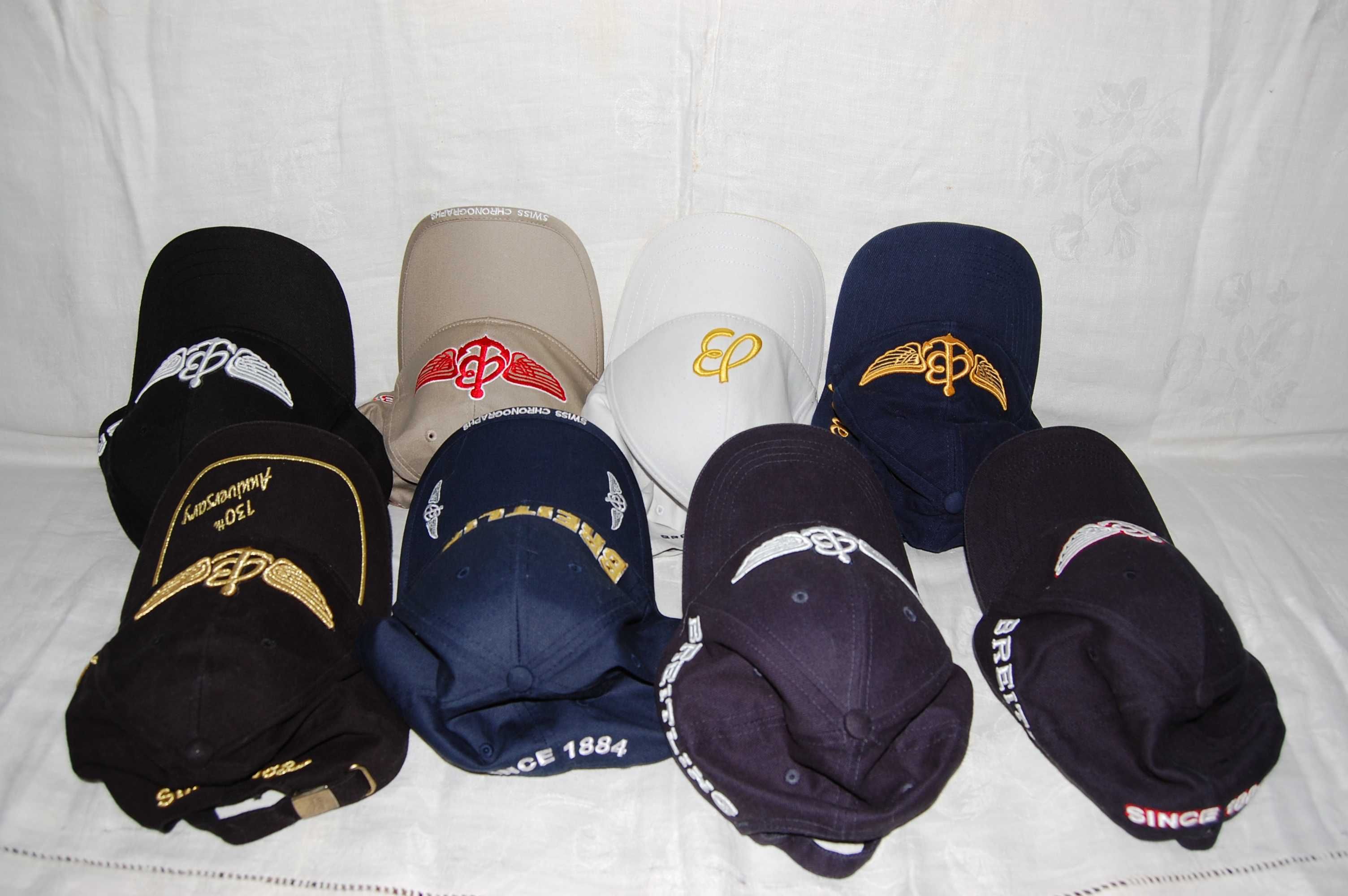Коллекция  кепок бейсболок часовой фирмы Breitling, 6 шт. оригиналы.