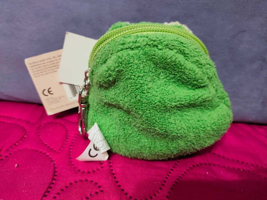 Portmonetka Portfel miękki żabka