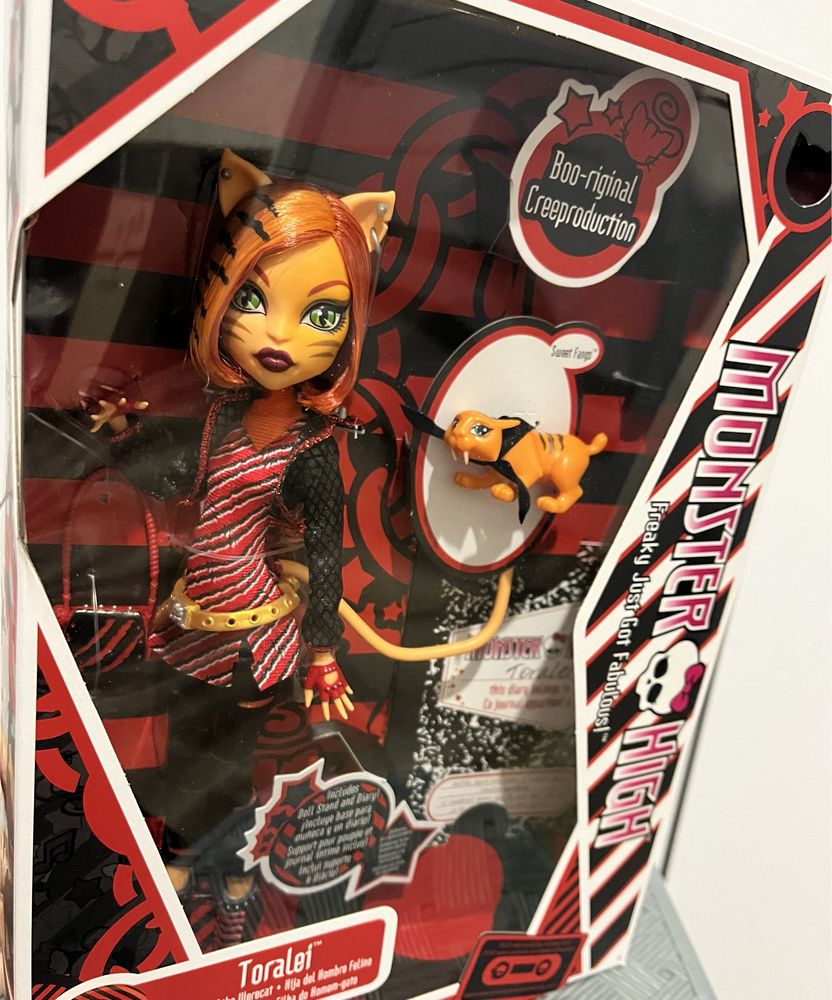 Лялька монстер хай кукла Monster High Toralei Тореляй базова