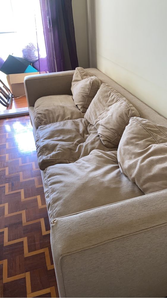 Vendo sofa tres lugares