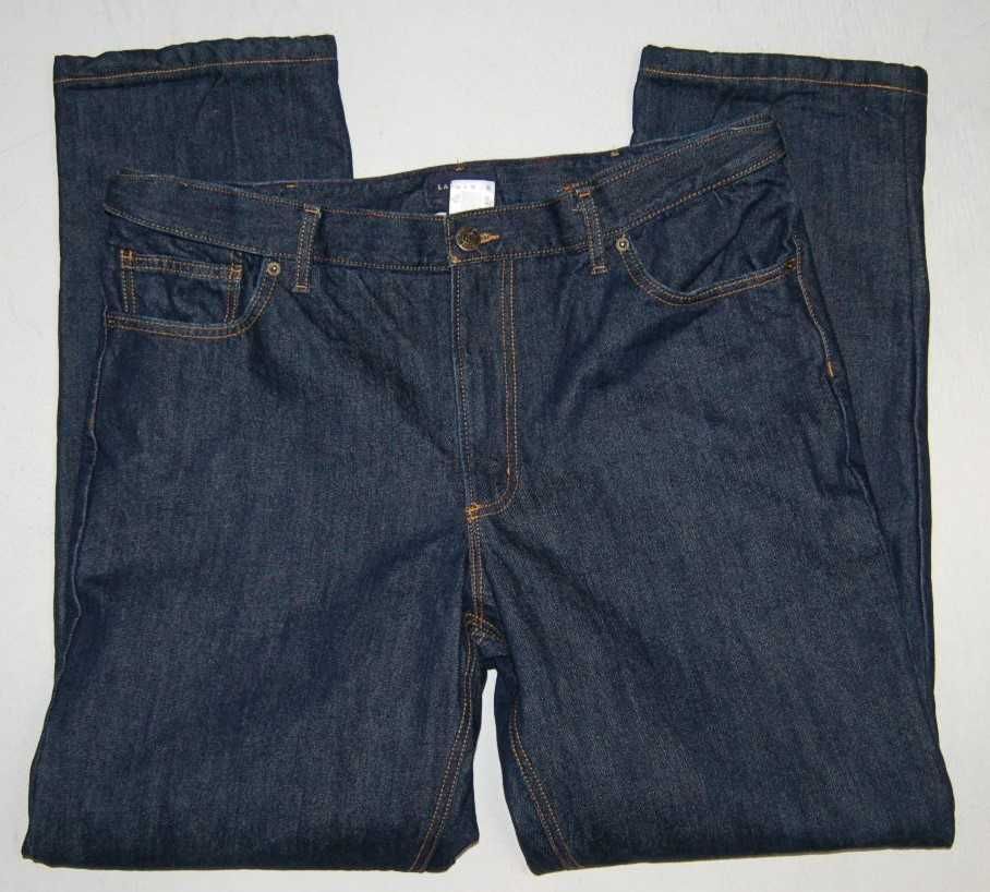 LANDS'END 54 W40 L33 PAS 106 jeansy ocieplane grubsze  jak nowe