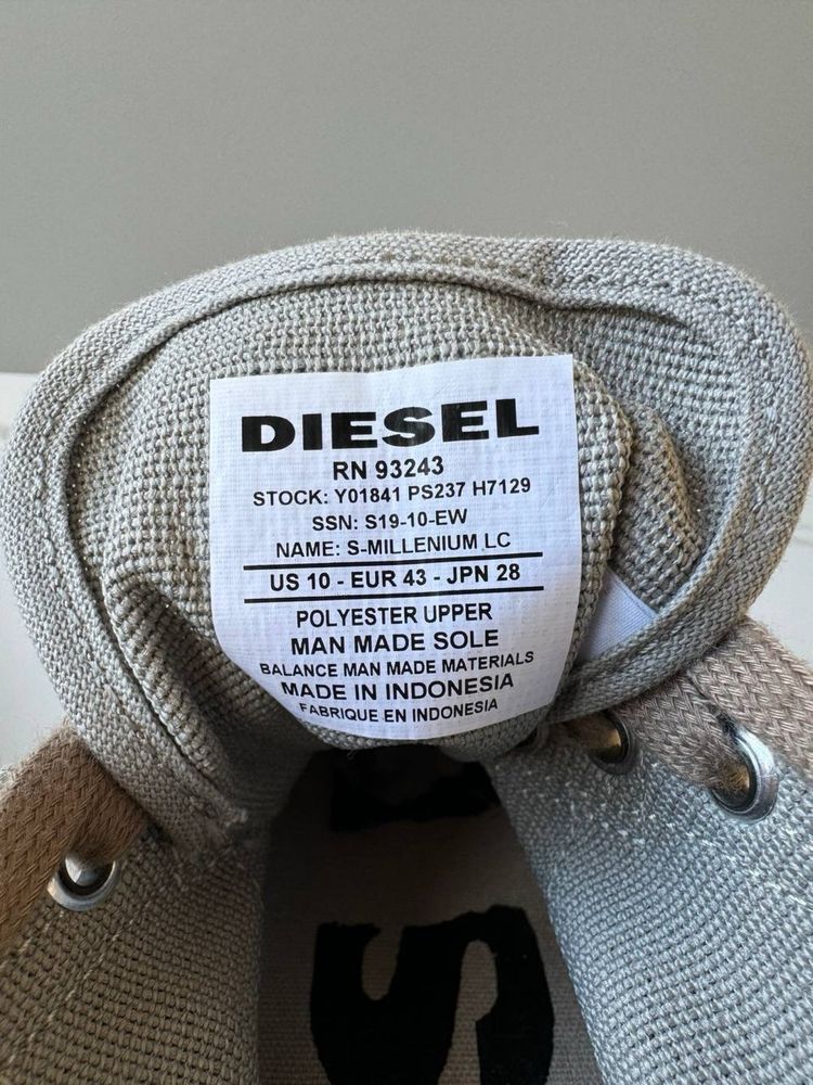 Продам кеды Diesel