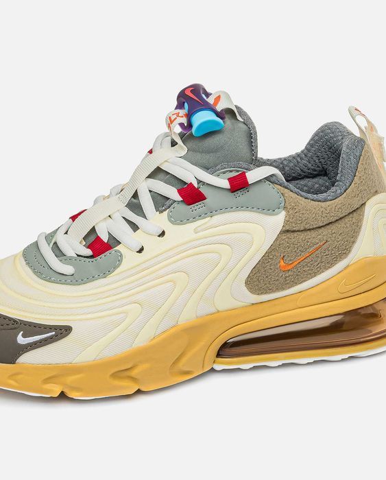 Мужские кроссовки Nike Air Max 270 React Travis Scott Premium. 40-45