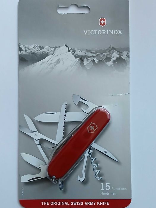 Scyzoryk Victorinox Huntsman Red 15-funkcji* nowy i oryginalny